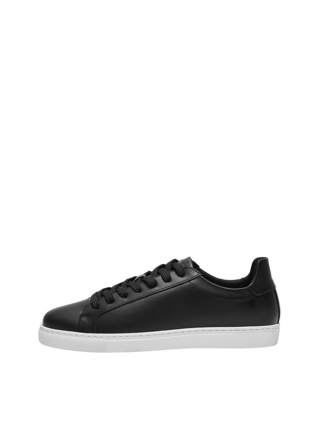 Slhevan New Leather Sneaker Noos Fra Selected -    sneaker