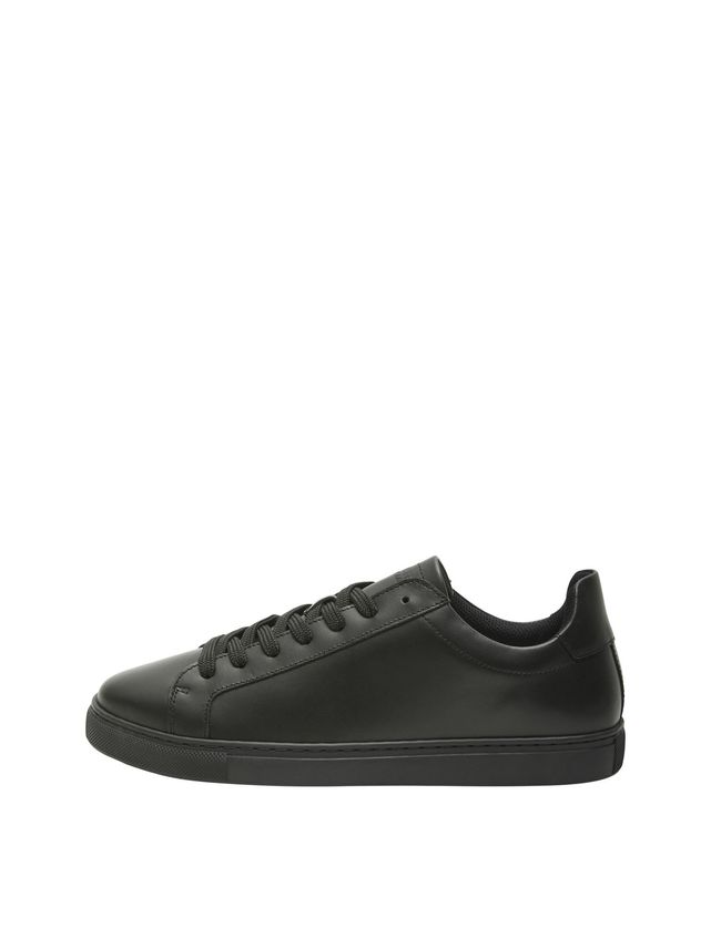 Slhevan New Leather Sneaker B Fra Selected -    sneaker