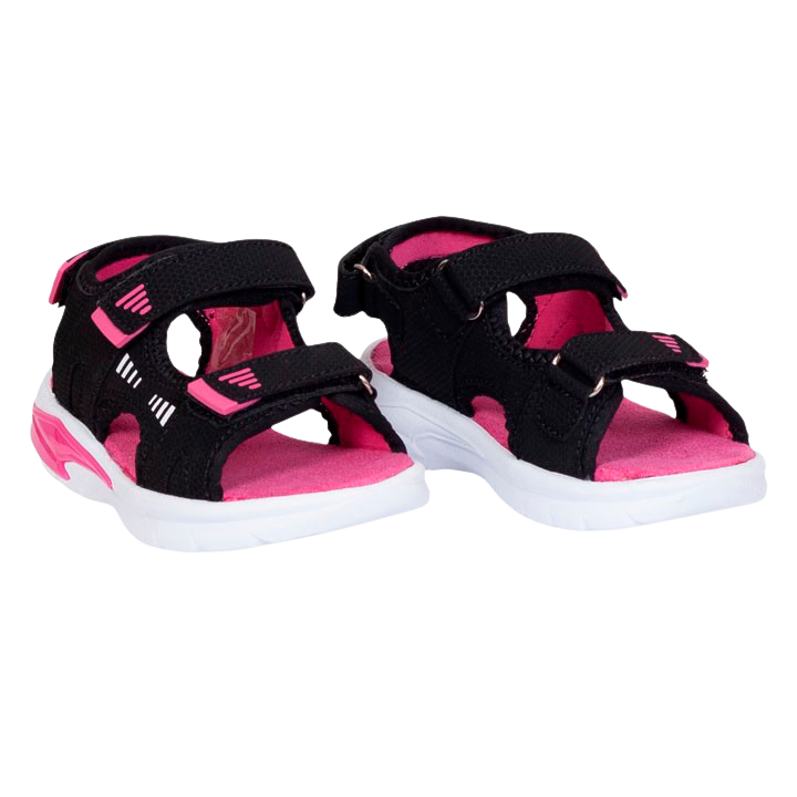 Børne Sandaler Black Fuxia 25 Fra Nn -    sandal