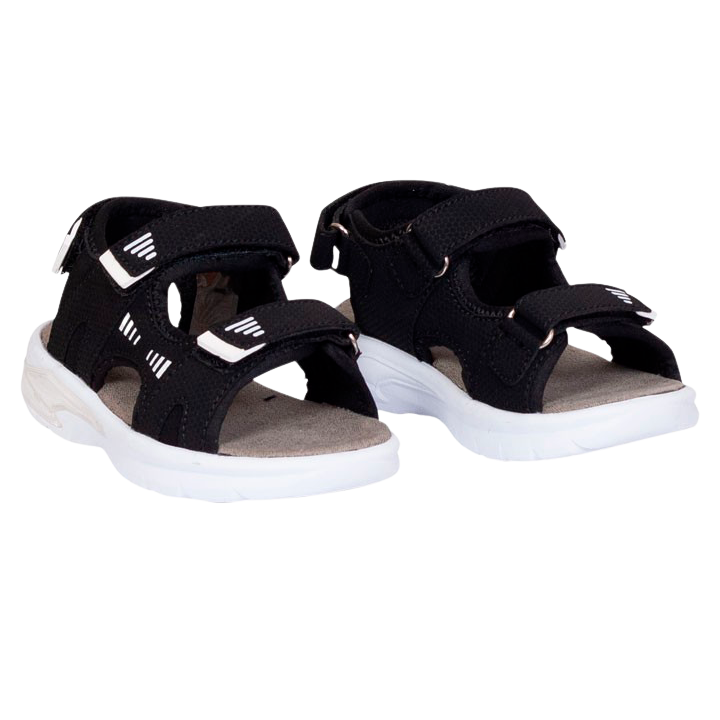 Børne Sandaler Black White 25 Fra Nn -    sandal