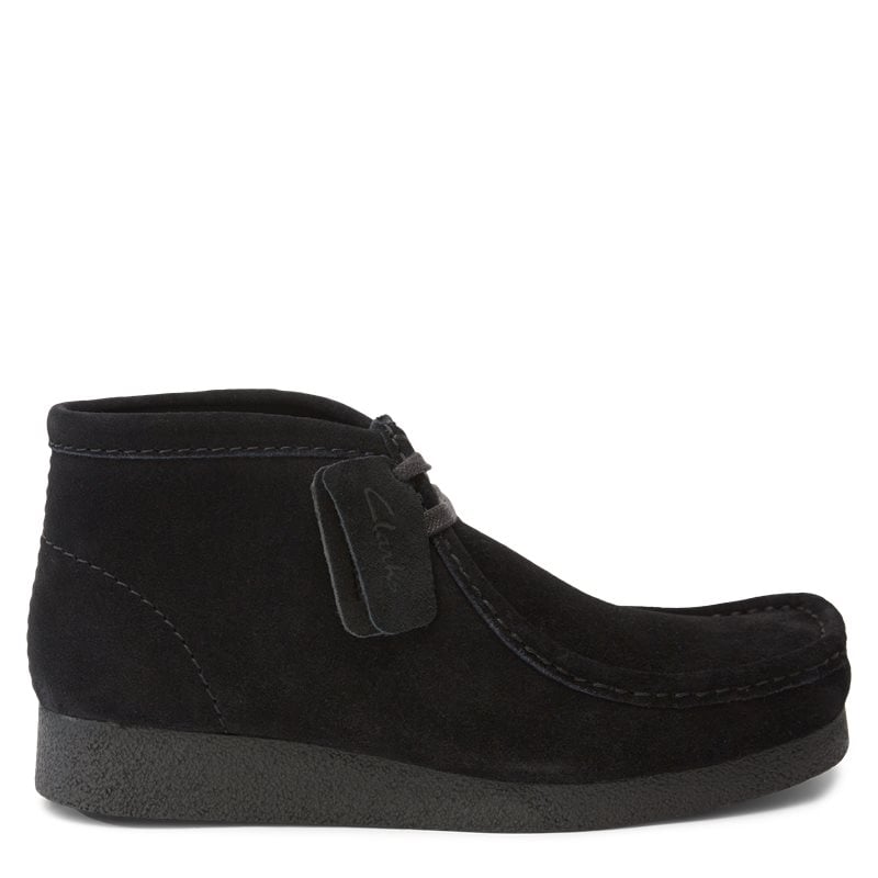 Clarks Wallabee Boot Sort - Sort Herre 47 sko