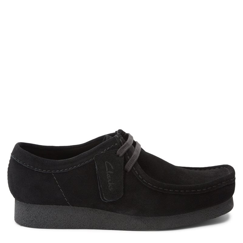 Clarks Wallabee Sko Sort - Sort Herre 44 sko
