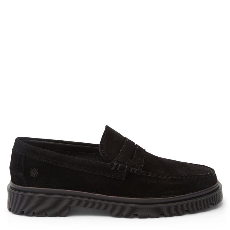 Playboy Austin Suede Sort - Sort Herre 46 sko