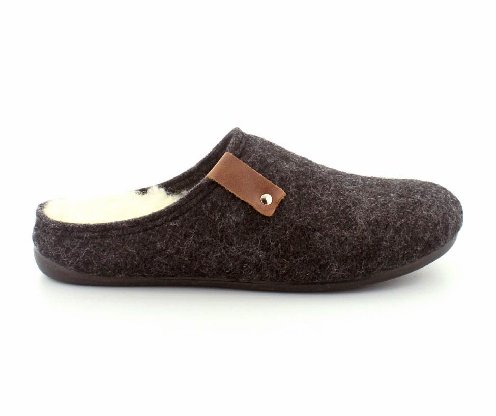 100% Uld Hjemmesko Fra Bella Moda -    sko