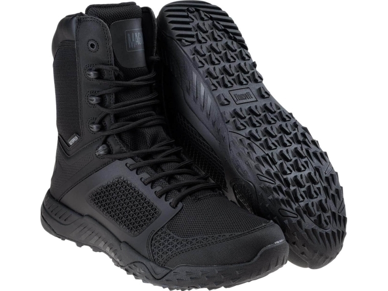 Magnum Tactical Shoes Drum Mid Wp Black Dark Grey 41 Fra Magnum -    sko