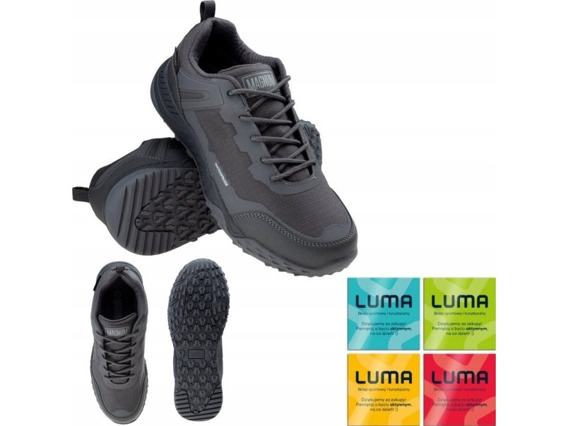 Magnum Tactical Lightweight Shoes Bondsteel Low Wp C Dark Grey 46 Fra Magnum -    sko