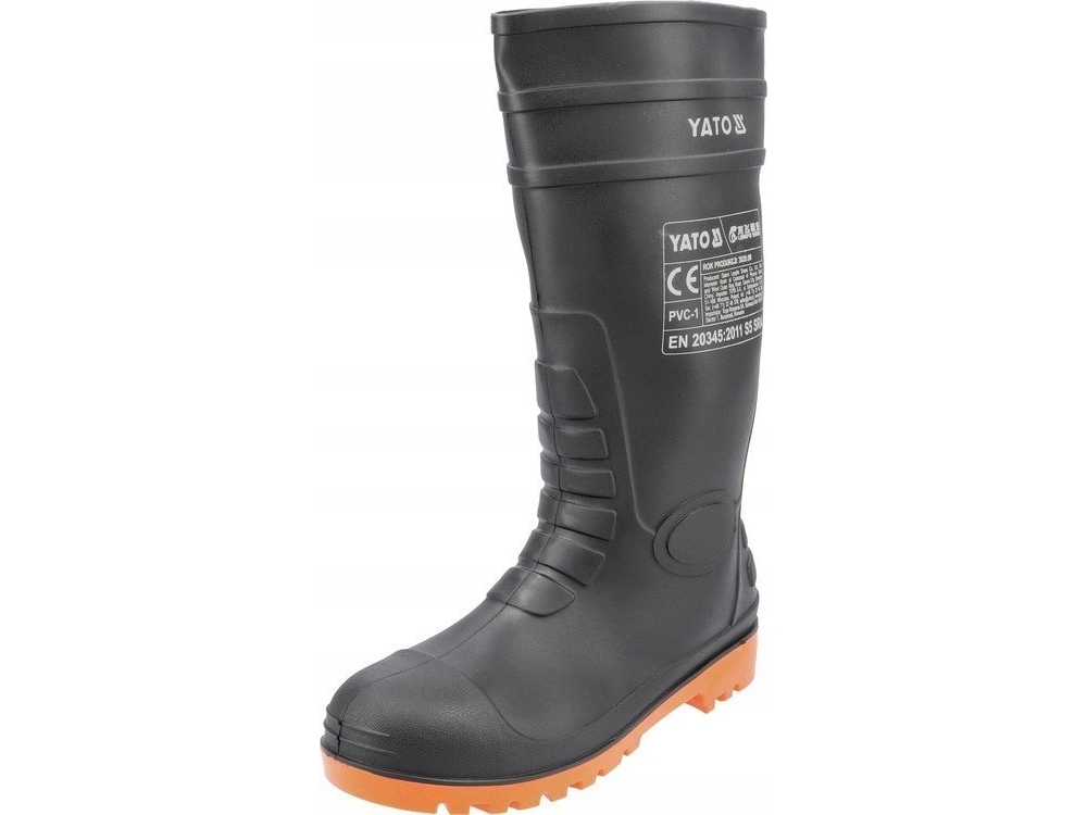 Yato Yt Safe Wellow Shoes S5 Size 42 Metal Toe Steel Anti Performance Insert Fra Yato -    sko