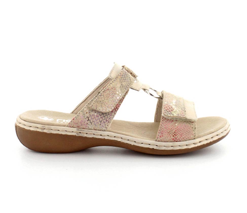 Skind Slippers Fra Rieker -    sko