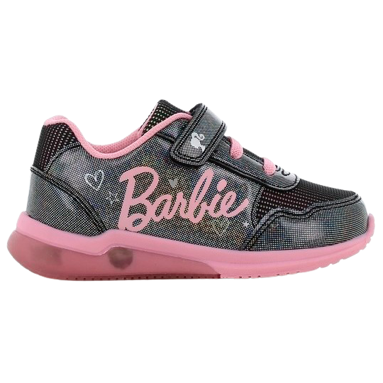 Barbie Blinklys Pige Sneakers M Glimmer Sort Pink 24 Fra Nn -    sneaker
