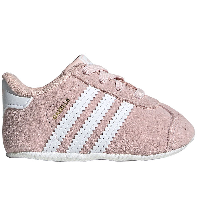 Hjemmesko Gazelle Crib Hvid Fra Adidas Originals -    sko