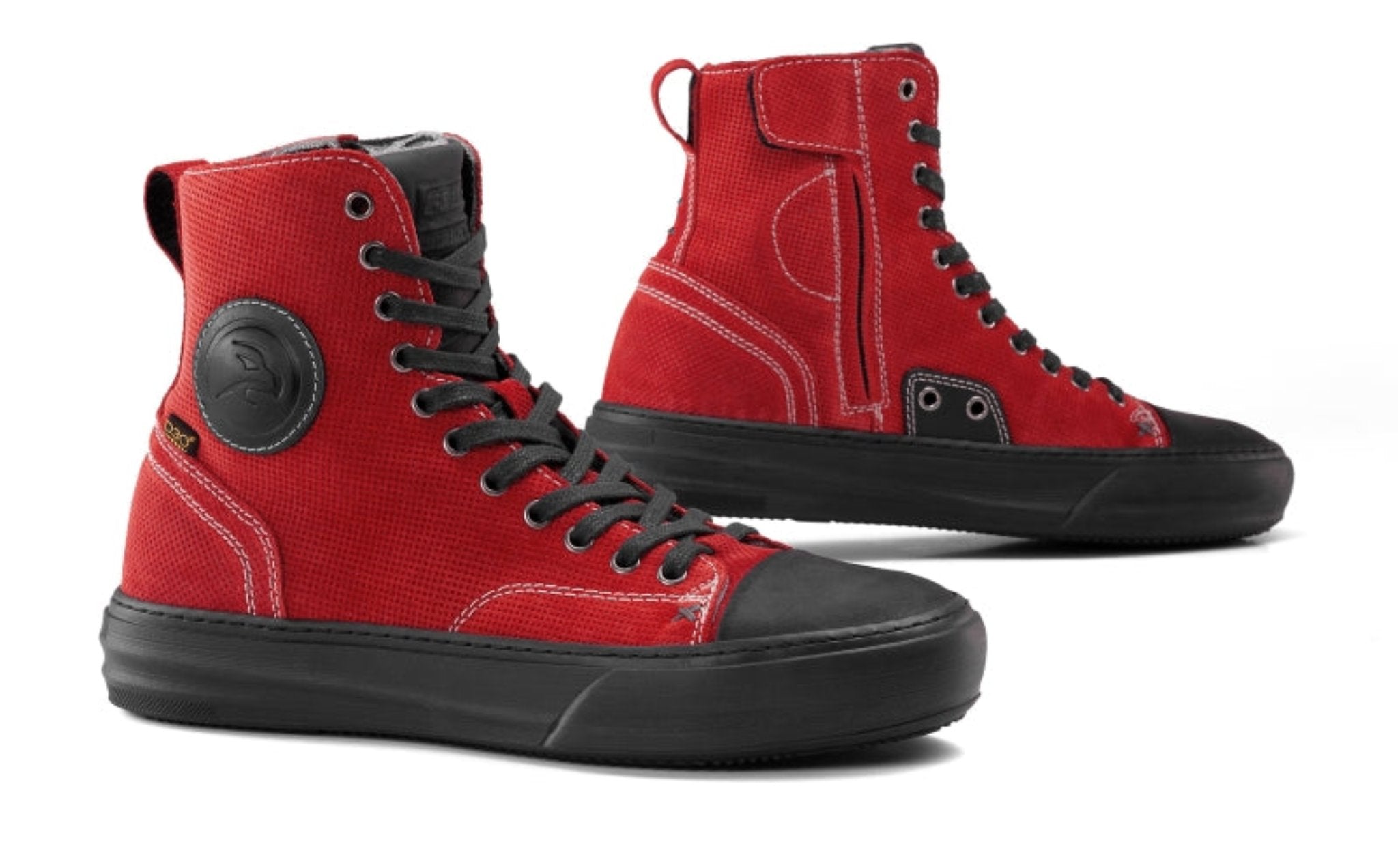 Lennox 2 Lady Red Motorcykelsneakers Til Kvinder Fra Falco -    sneaker
