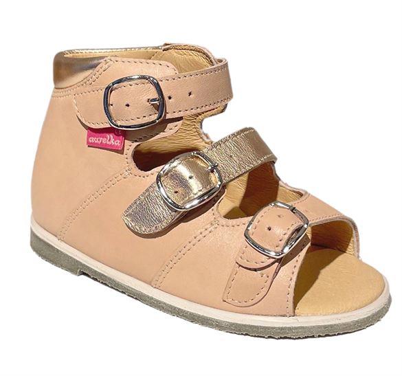 Sandal Nude Sandal Med Ekstra Støtte Fra Aurelka -    sandal
