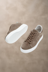 Slhdavid Chunky Suede Sneaker Fra Selected -    sneaker