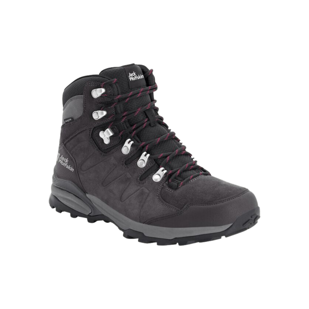 Vandrestøvler Dame Jack Wolfskin Refugio Texapore Mid W Kun 37 Tilbage -    vandrestøvler