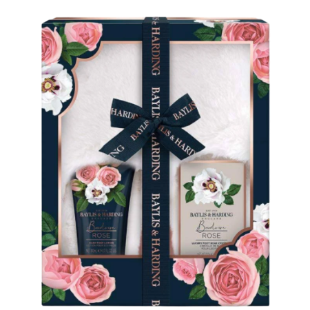 Boudoire Rose Slippers Sæt Fra Baylis & Harding -    sko