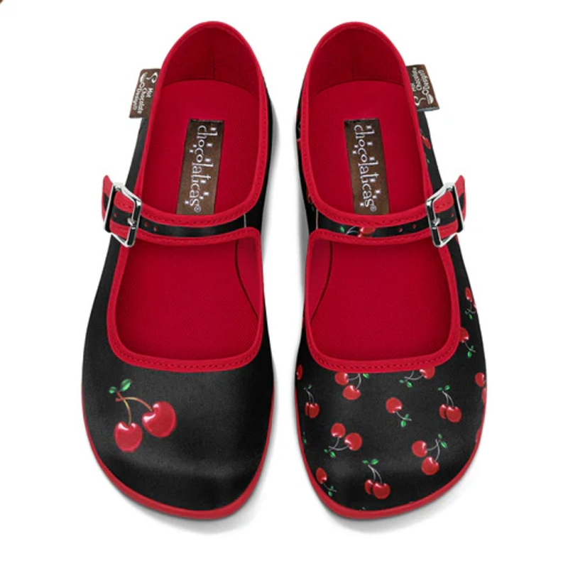 Black Cherry Mary Jane Sko - Sort Female EU37,5 - HCD37 sko