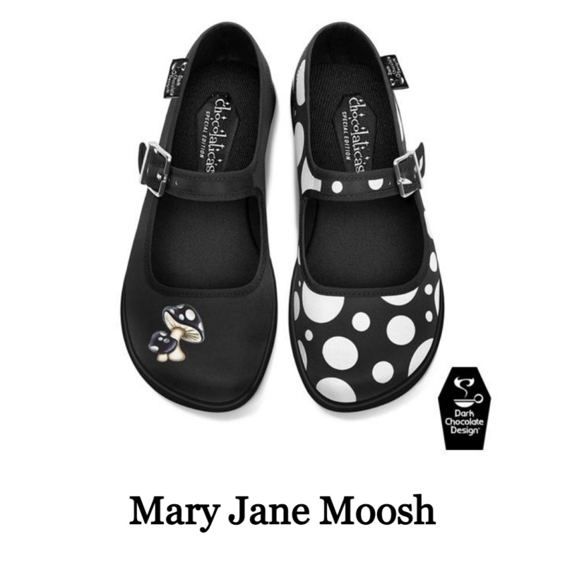 Black Moosh Mary Jane Sko - Sort Female EU37,5 - HCD37 sko