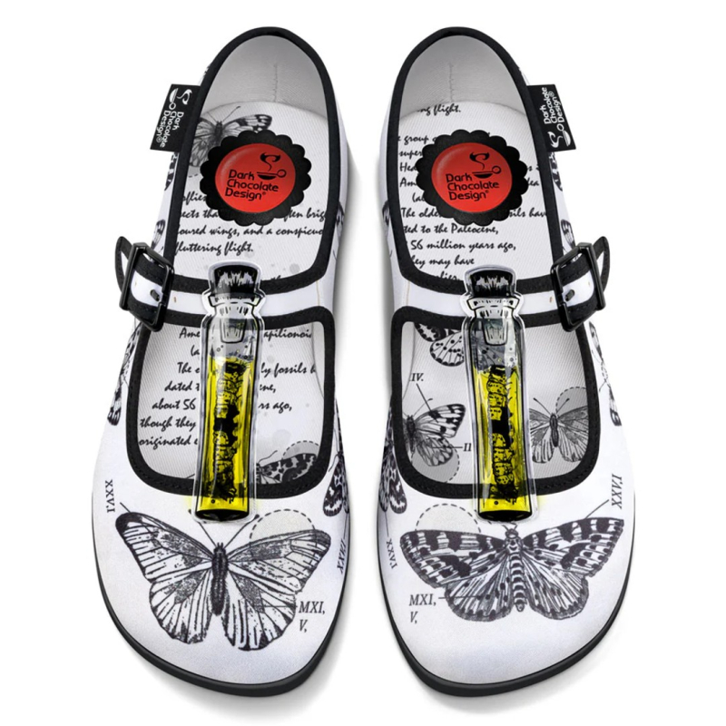 Butterfly Lesson Mary Jane Sko - Hvid Female EU37,5 - HCD37 sko