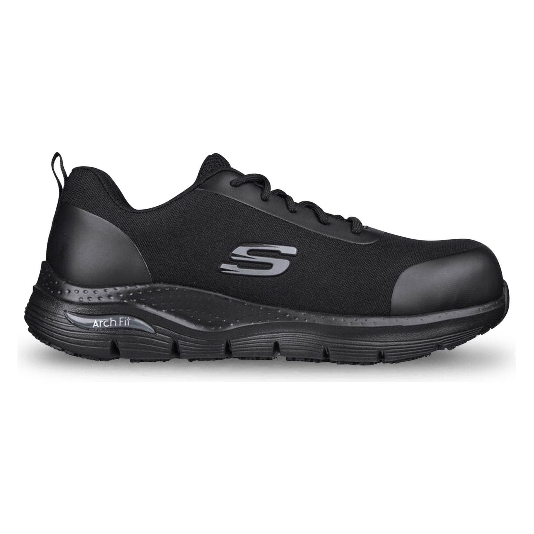 Arch Fit Ringstap Safety Shoe 1000452 Fra Skechers -    sko